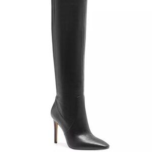 New Vince Camuto Fendels Black Knee High Leather Boots